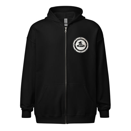 Blind Miles Blues - "Cat Kick Drum" Zip Hoodie